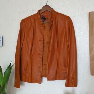 Leather Brown Jacket